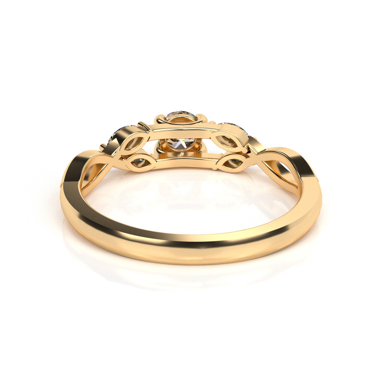 טבעת אירוסין ״שנהב״ – תמונה 2