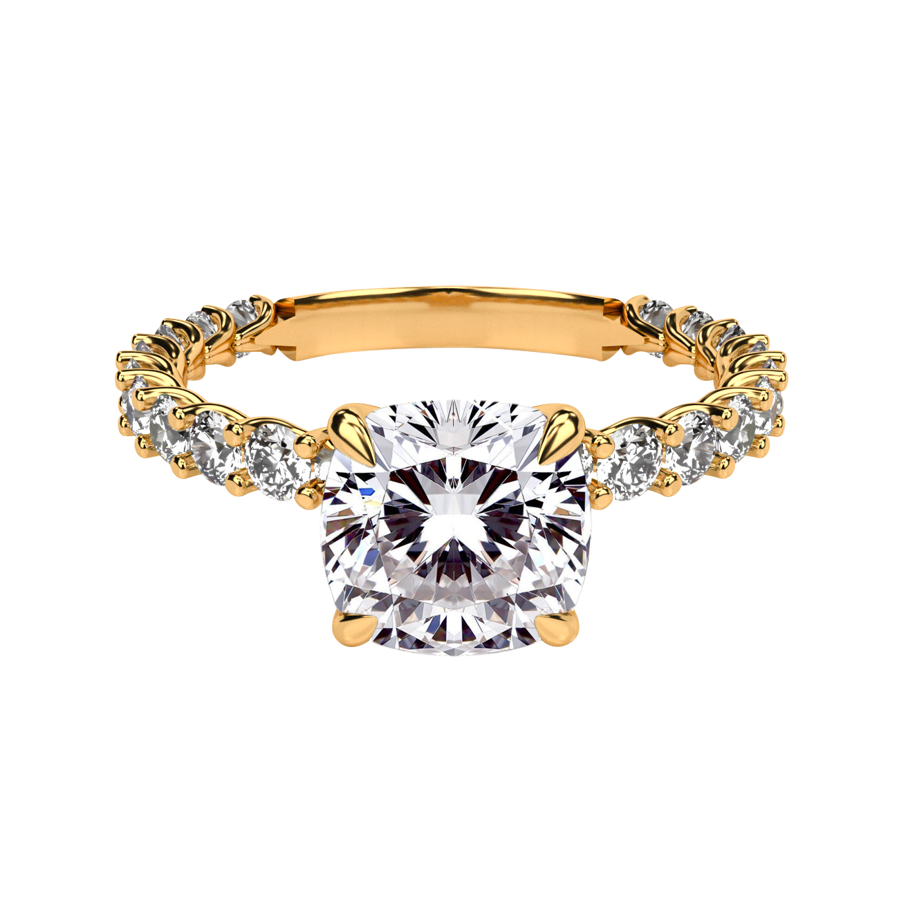 טבעת אירוסין קושן