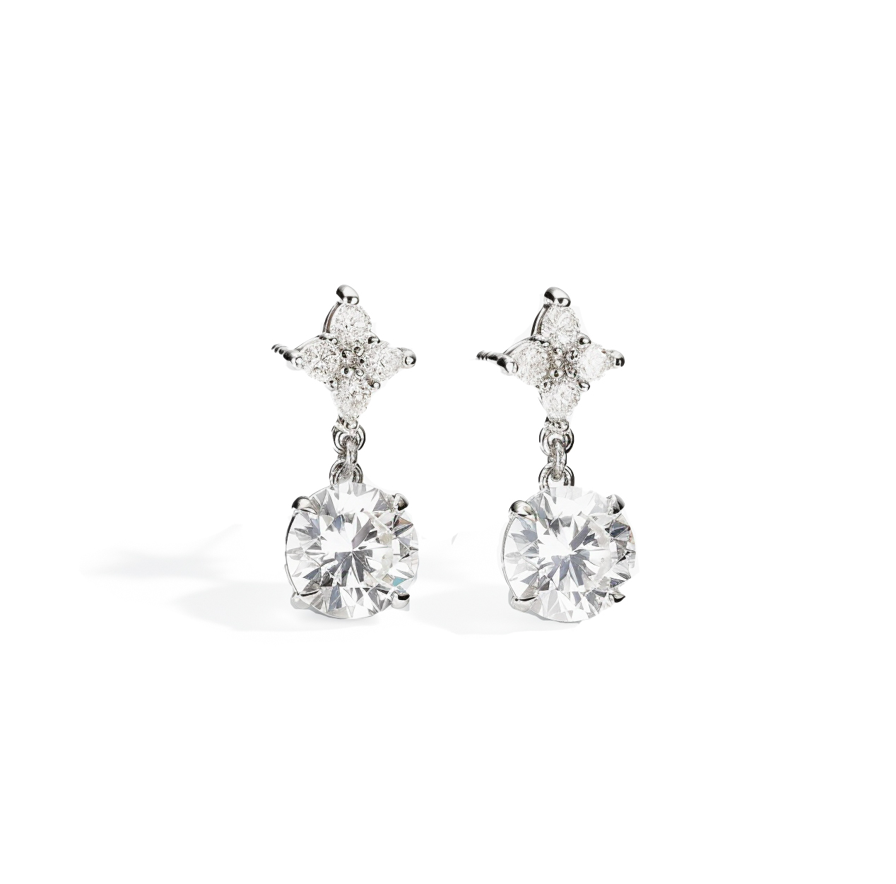 עגילי יהלומים ״שירז״