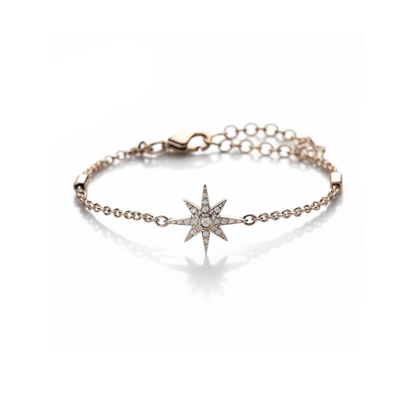 צמיד כוכב יהלומים